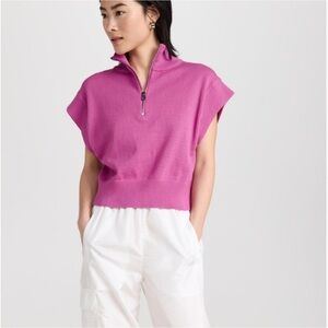Varley Pink Sweater Vest